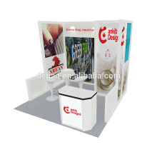 Detian Offer exhibition booth design stand display for trade show